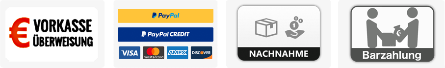 Logo Visa American Express Mastercard