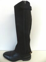 USG Mini Chaps aus Synthetik-Leder Farbe schwarz XXXS