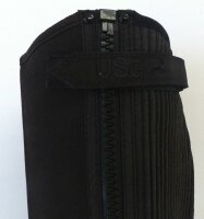 USG Mini Chaps aus Synthetik-Leder Farbe schwarz XXXS