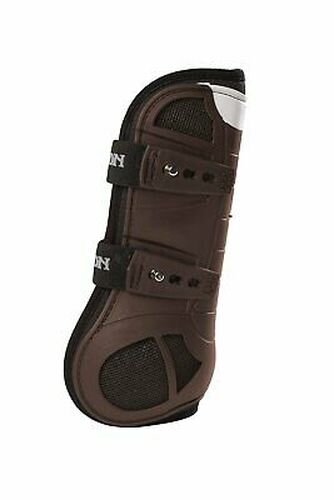 Eskadron Gamaschen FLEXISOFT AIR TON-IN-TON dark brown vorne, hinten oder Set Gamasche vorne