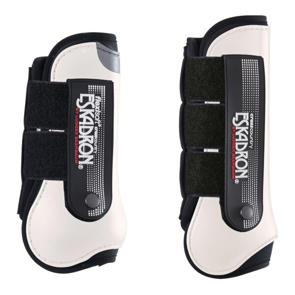 Eskadron Cross Country Flexisoft Gamaschen 4 er Set vorn + hinten weiß