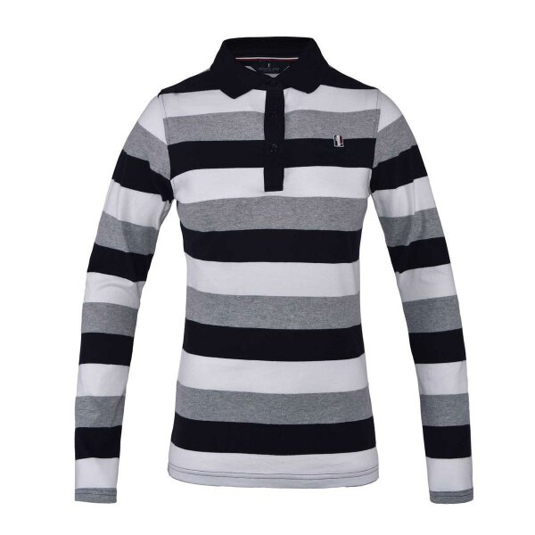 Kingsland KLFransis Damen Polo Shirt dark grey Langarmshirt Gr. S
