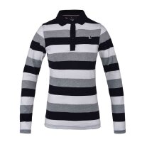 Kingsland KLFransis Damen Polo Shirt dark grey Langarmshirt