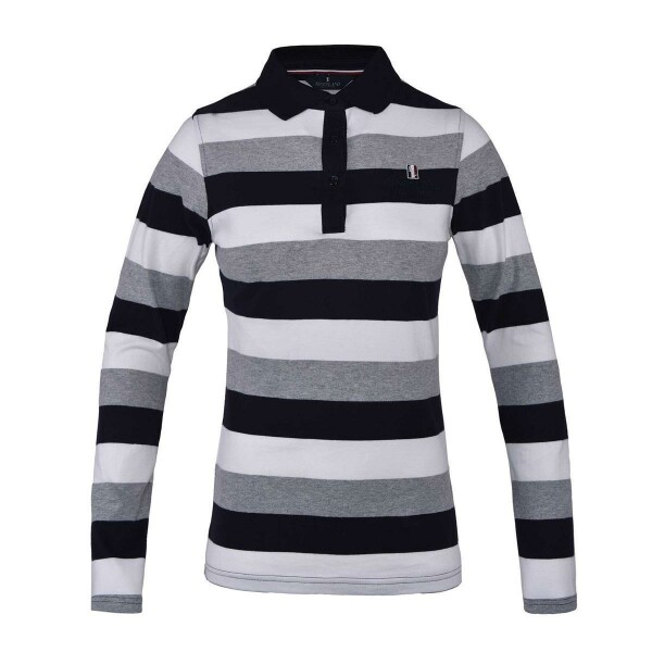 Kingsland KLFransis Damen Polo Shirt dark grey Langarmshirt M
