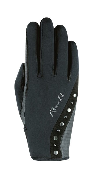 Roeckl Jardy Damen Winter - Reithandschuhe Handschuhe schwarz 8,5