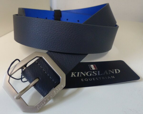 Kingsland Gürtel Tila wendbarer Gürtel zweifarbig 90 cm blue snorkel