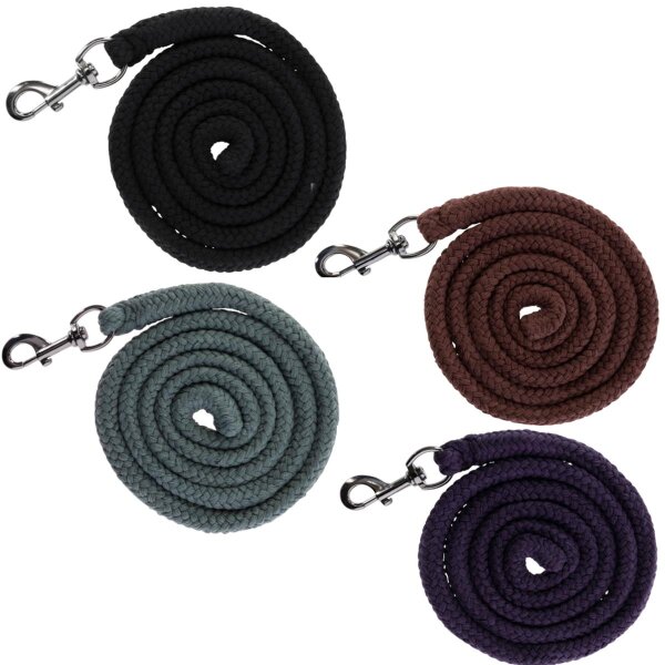 Covalliero Führstrick Karabinerhaken Strick versch. Farben H/W 23