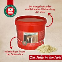 Salvana Fohlenmilch Noteimer 3 kg Stutenmilch-Ersatz