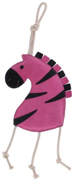 Kerbl Horse Toy Pferdespielzeug Zebra pink Pferdebeschäftigung 40 cm