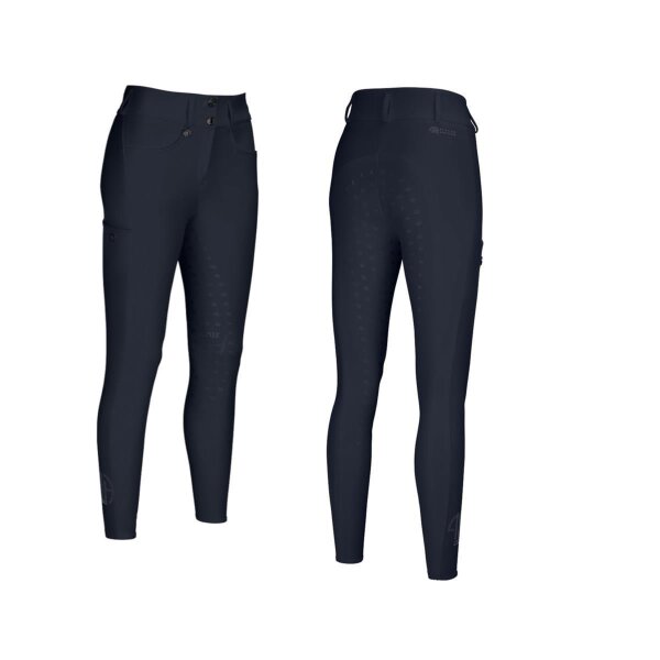 Pikeur AMIA Damen Reithose SD Midwaist Vollbesatz nightblue FS 2024