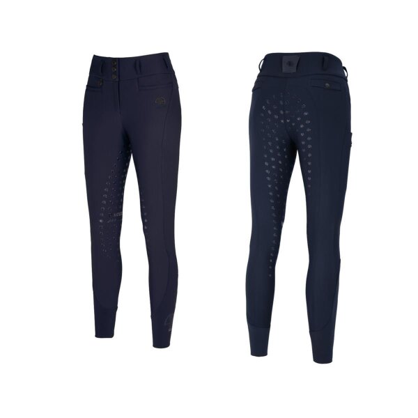 Pikeur Linn SO SD Highwaist Wintersoftshell Damen Reithose nightblue HW 2024