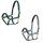 Eskadron Halfter Schiebeschnalle Basic Selection Messing Warmblut Extra ( WE )