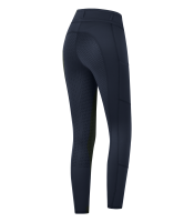 Waldhausen Elt Thermo Reitleggings Ella Silikon-Vollbesatz  nachtblau Reithose