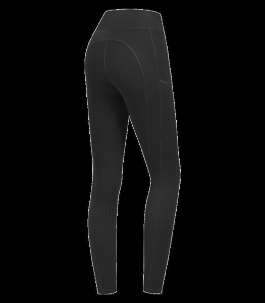 Waldhausen Elt Thermo Reitleggings Ella Silikon-Vollbesatz schwarz