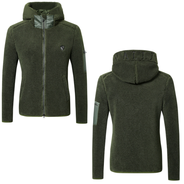 Covalliero Hoody Jacke opal green Teddyfleece HW 2024