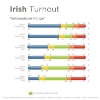 Bucas Irish Turnout 50 g Outdoordecke mit DermoCare Innenfutter black Regendecke