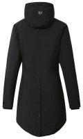 Covalliero Parka Damen black wasserabweisend Teddyfleece-Innenfutter HW 2024