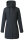 Covalliero Parka Damen black wasserabweisend Teddyfleece-Innenfutter HW 2024