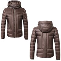 Covalliero Damen Steppjacke wasserabweisend coffee Jacke...