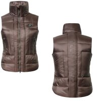 Covalliero Damen Steppweste coffee wasserabweisend Weste...