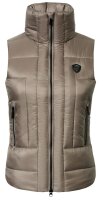 Covalliero Damen Steppweste taupe wasserabweisend Weste...
