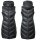 Covalliero Damen Langweste black wasserabweisend Weste HW 2024