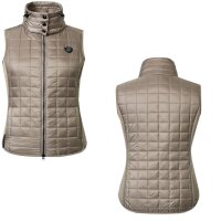 Covalliero Damen Combiweste taupe Hybrid Weste HW 2024