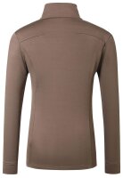 Covalliero Damen Active Shirt coffee atmungsaktiv Langarmshirt HW 2024