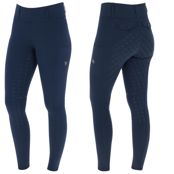 Covalliero Riding Tight Grip dark navy Kinder Reitleggings Reithose HW 2024