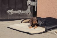 Eskadron Hundeschlafsack Teddyfleece black Hundedecke...