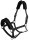 Covalliero Halfter Dornschnalle black mit Webpolster HW 2024