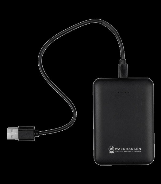 Waldhausen Powerbank 92x64x12mm black Powerbank für Heizweste 5000 mAh/3.7V
