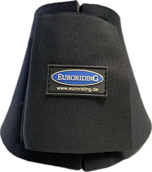 Euroriding Hufglocken extra stark 14 mm Neoprenmaterial schwarz