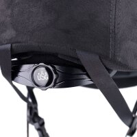 USG Reithelm Comfort Rider Reitkappe Außenschale in Velours