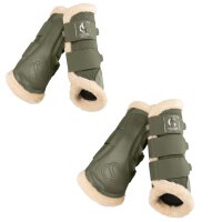 Eskadron Gamaschen Mesh FauxFur dusty olive Classic...