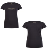 Pikeur Roundneck Shirt Cottonshirt black Kurzarmshirt...