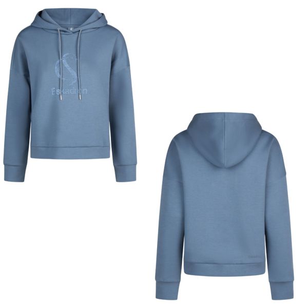 Eskadron Hood Sweat Shirt Hoody steel blue Classic Sports FS 2025