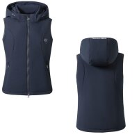 Covalliero Damen Weste darknavy abnehmbaren Kapuze FS 2025