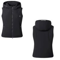 Covalliero Damen Weste black abnehmbaren Kapuze FS 2025