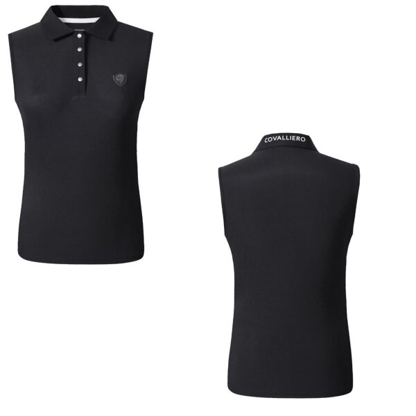 Covalliero Damen Top black Shirt FS 2025