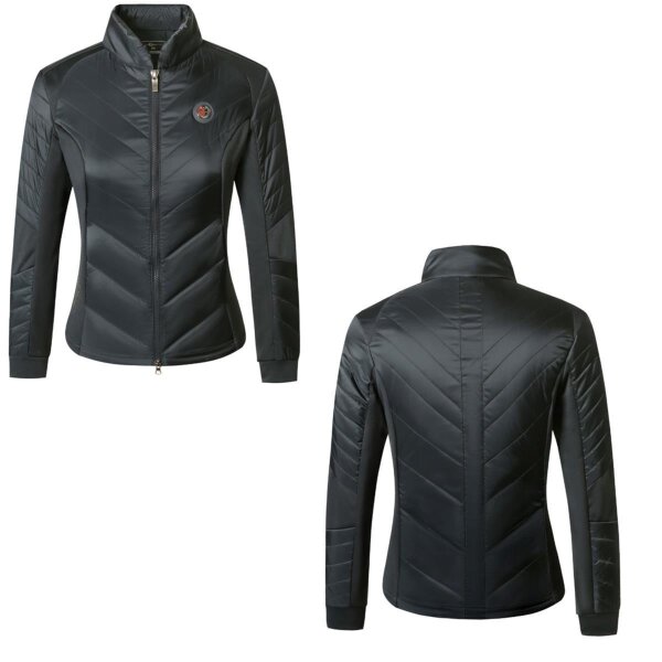 Covalliero Anniversary Damen Combi Jacke graphite taillierter Schnitt