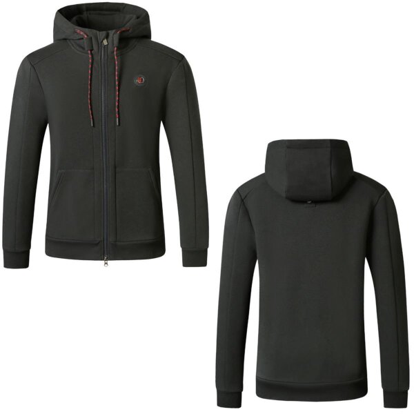 Covalliero Anniversary Herren Hoody Jacke graphite Sweatjacke