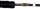 Covalliero Anniversary Halfter Dornschnalle graphite Genickstück mit Plüsch