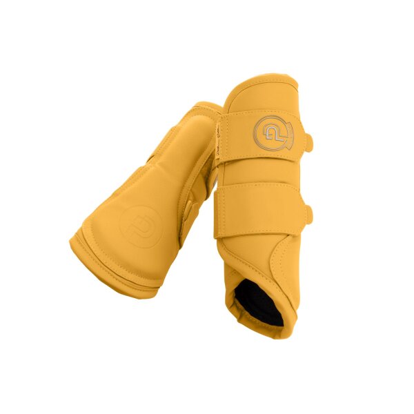 Eskadron Faux Leather Gamaschen golden yellow Platinum 2025