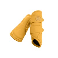 Eskadron Faux Leather Gamaschen golden yellow Platinum 2025