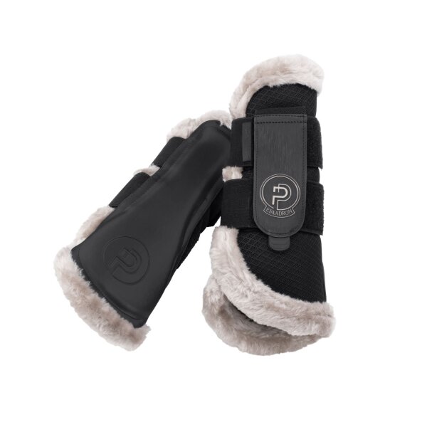 Eskadron Mesh FauxFur Gamaschen black Platinum 2025