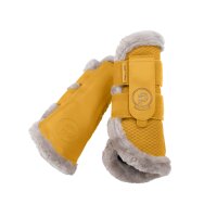 Eskadron Mesh FauxFur Gamaschen golden yellow Platinum 2025