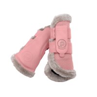 Eskadron Mesh FauxFur Gamaschen soft rouge Platinum 2025