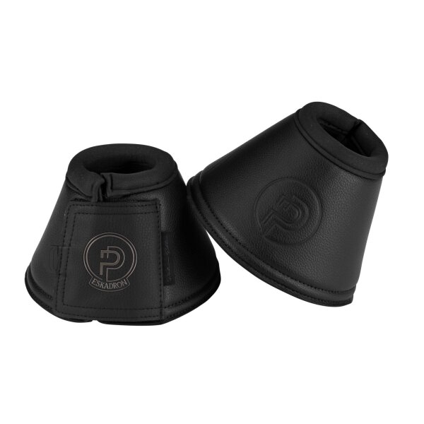 Eskadron Faux Leather Hufglocken black Sprungglocken Platinum 2025