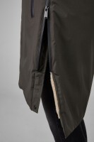 Pikeur Damen Raincoat wasserdichter Mantel Teddy-Abfütterung deep Khaki HW 2025